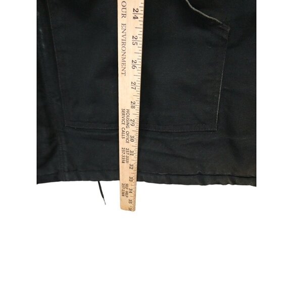 Vintage Carhartt C03  52 TALL Arctic Quilt Duck Canvas Black Work Jacket Coat - Picture 8 of 15